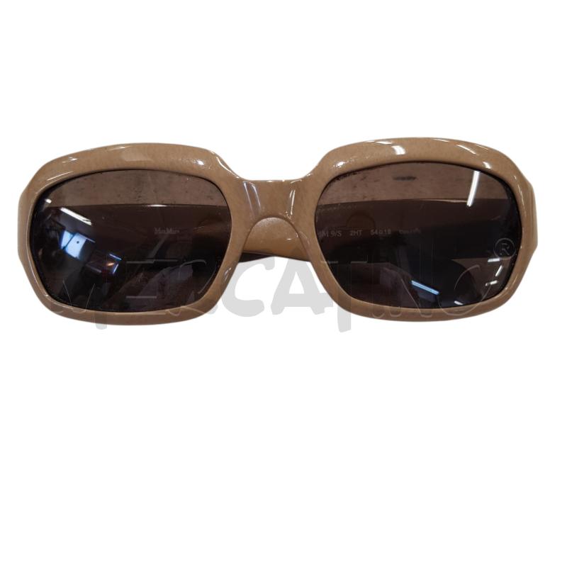 OCCHIALI D MAX MARA BEIGE STECCHE IMPUNTURE | Mercatino dell'Usato Civitavecchia 1