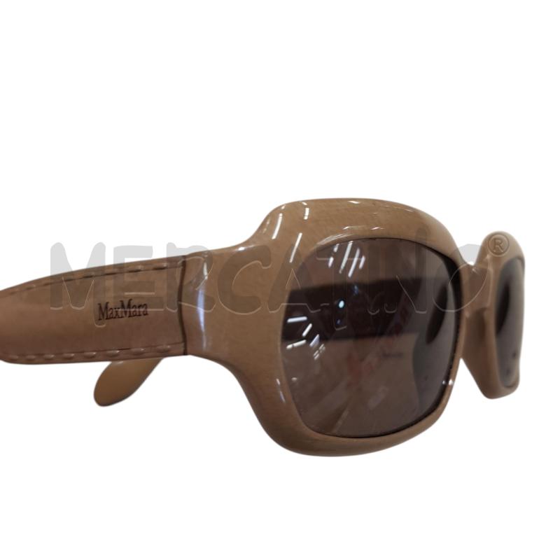 OCCHIALI D MAX MARA BEIGE STECCHE IMPUNTURE | Mercatino dell'Usato Civitavecchia 3