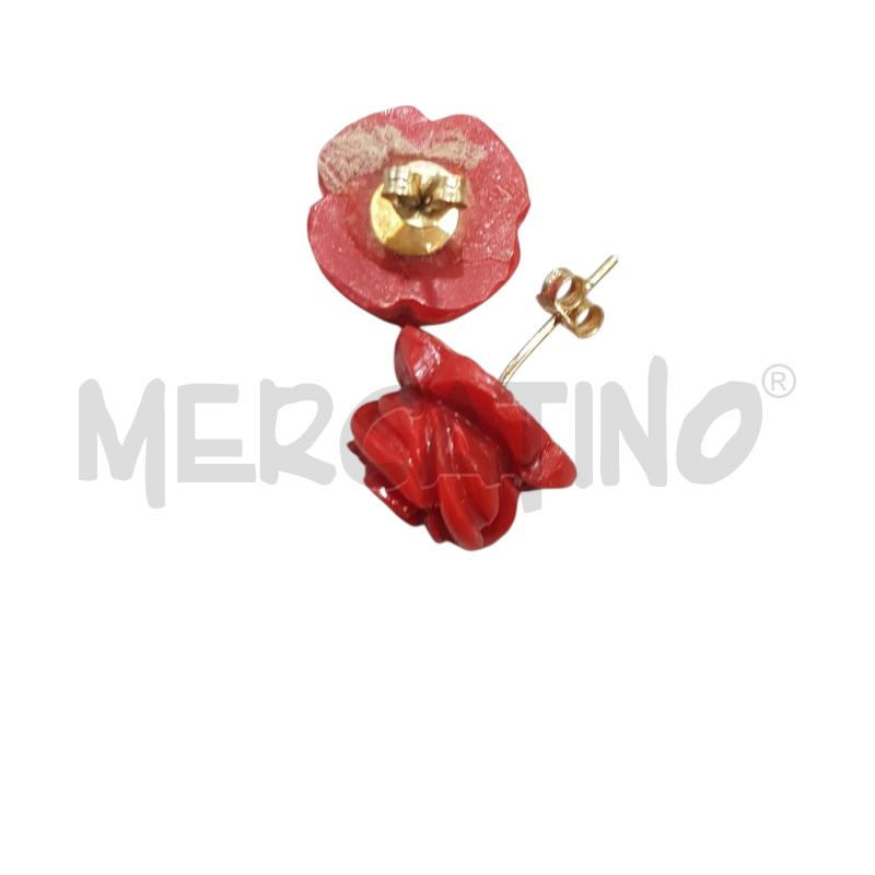 ORECCHINI CORALLO ROSE OR | Mercatino dell'Usato Civitavecchia 2