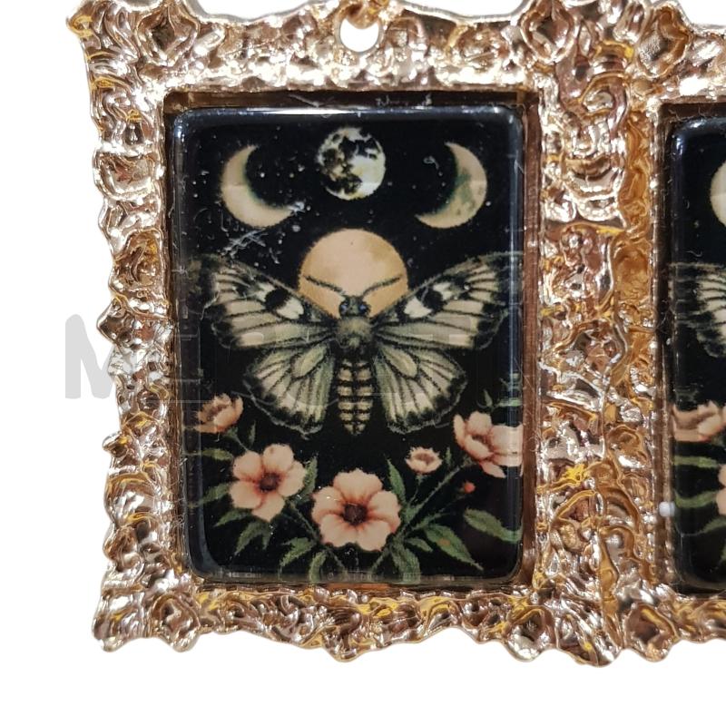 ORECCHINI DARK QUADRO  | Mercatino dell'Usato Civitavecchia 2