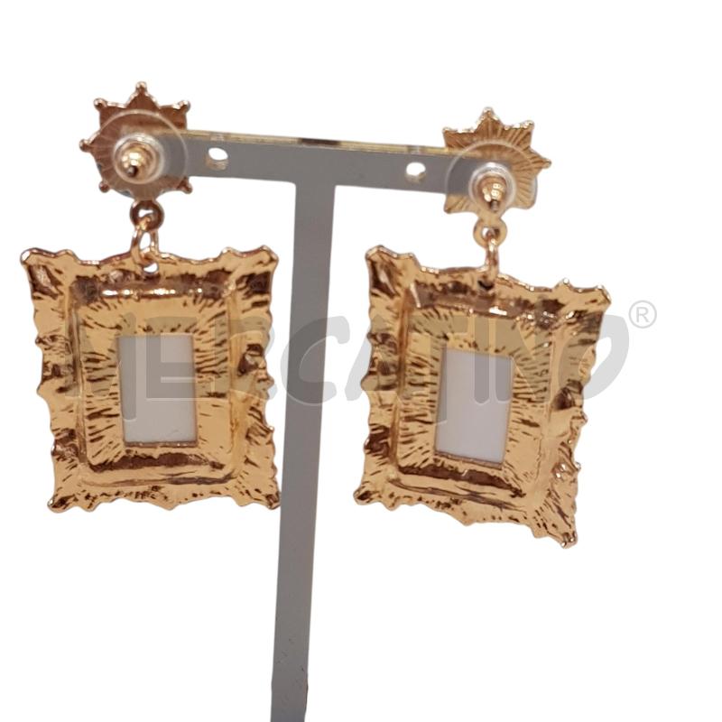 ORECCHINI QUADRO PAPAVERO  | Mercatino dell'Usato Civitavecchia 3