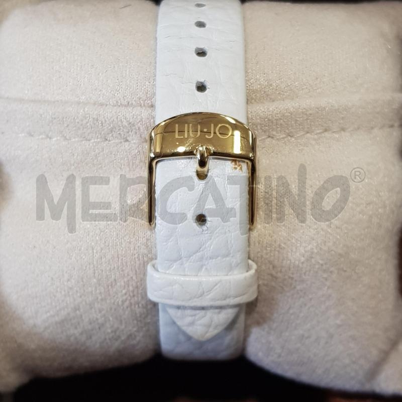OROLOGIO DA POLSO BIANCO CON BRILLANTINI | Mercatino dell'Usato Civitavecchia 2