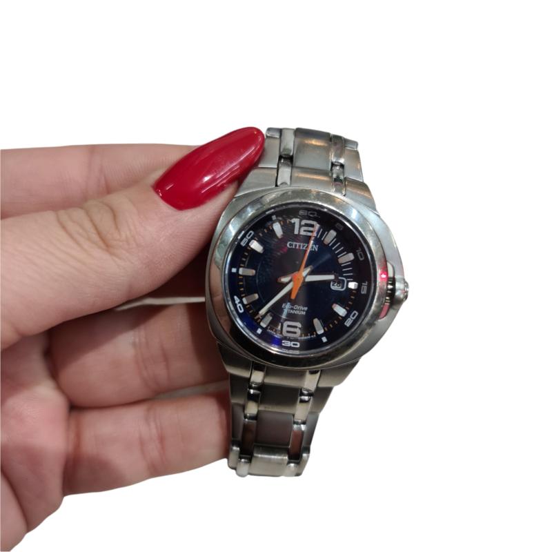 OROLOGIO DA POLSO CITIZEN ECODRIVE TITANIUM MARINAUT SAPPHIRE | Mercatino  dell'Usato Civitavecchia
