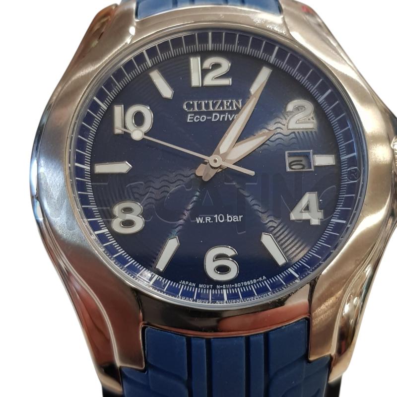 OROLOGIO DA POLSO CITIZEN ECO DRIVE CINT BLU  | Mercatino dell'Usato Civitavecchia 3