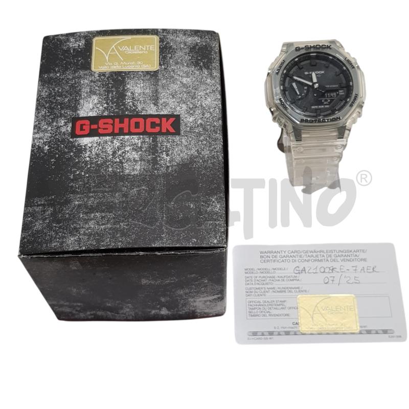 OROLOGIO DA POLSO G.SHOCK 2100SKE BIA TRASPARENTE | Mercatino dell'Usato Civitavecchia 1
