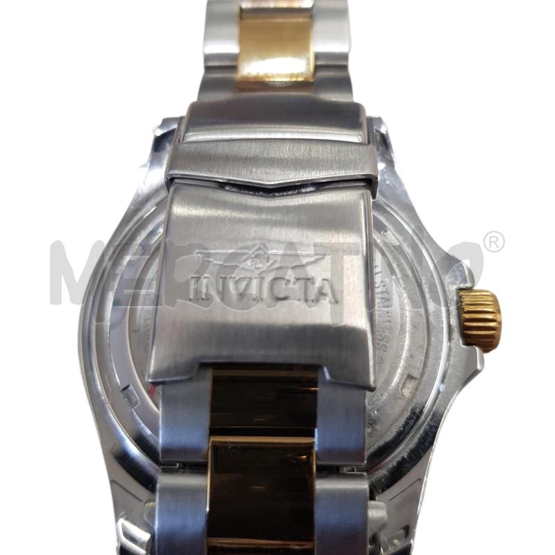 OROLOGIO DA POLSO INVICTA ACC ARG DORATO QUADRANTE BLU | Mercatino dell'Usato Civitavecchia 4
