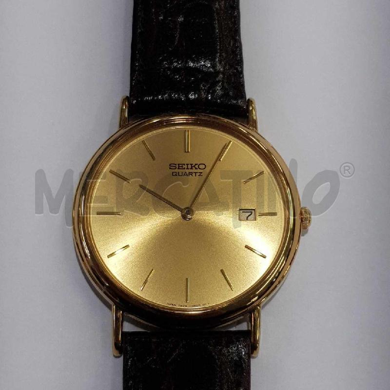 OROLOGIO DA POLSO SEIKO 7N29-8A00 CINT PELLE STAMPA COCCO | Mercatino dell'Usato Civitavecchia 2