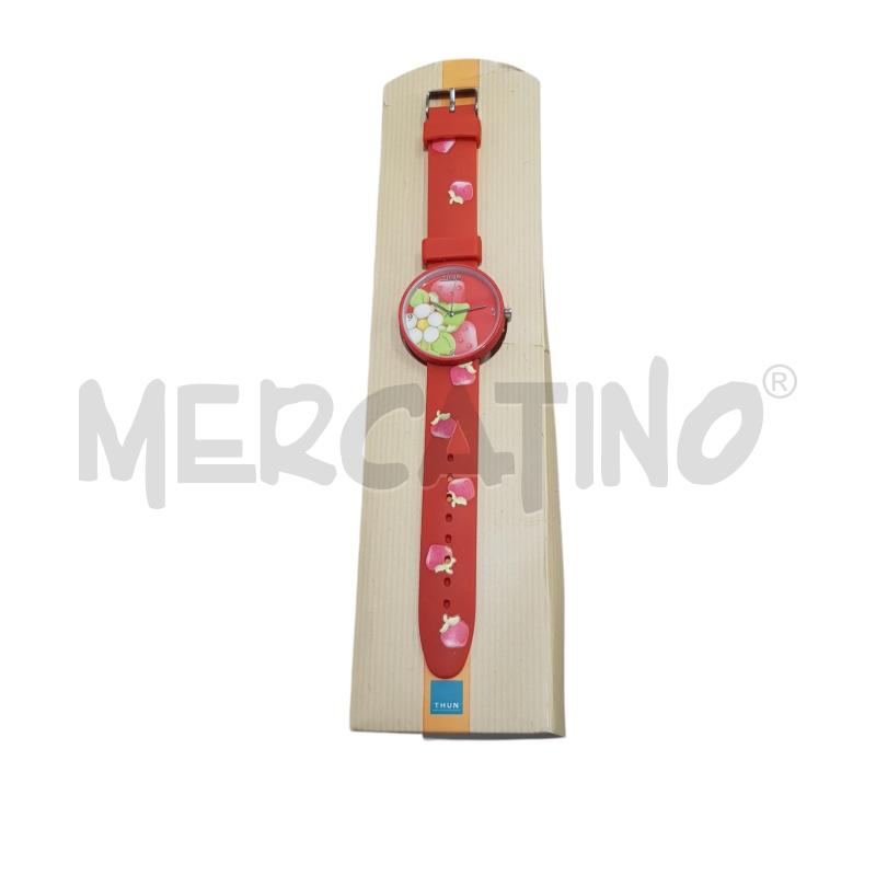 OROLOGIO DA POLSO THUNROSSO FRAGOLE | Mercatino dell'Usato Civitavecchia 1