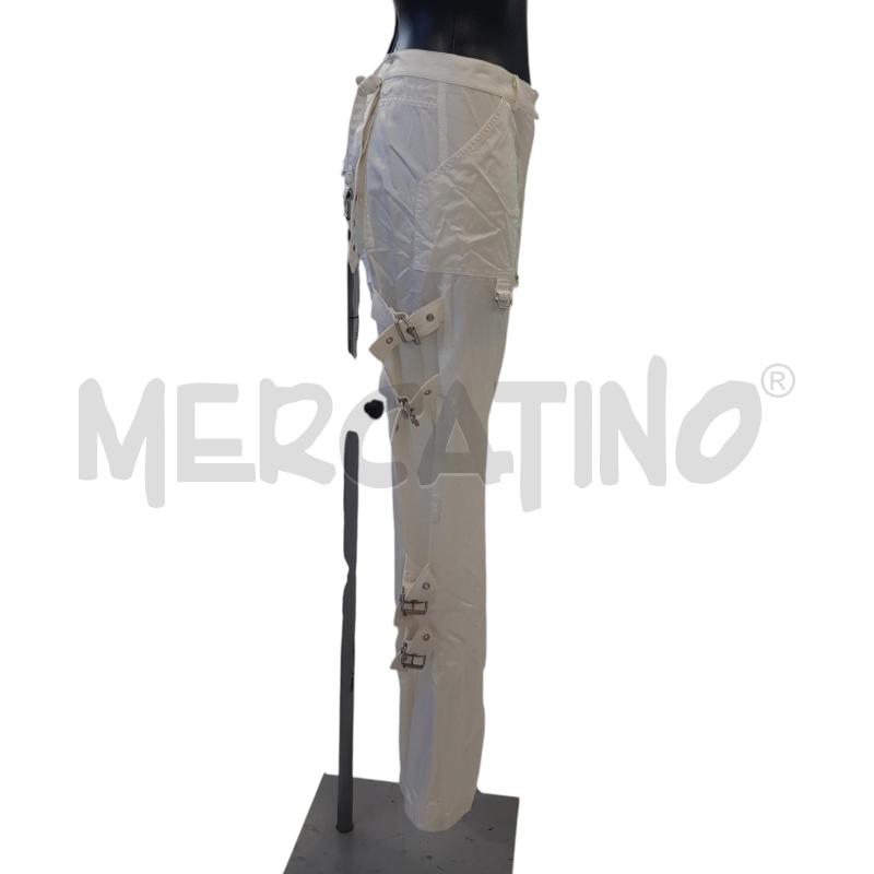 PANTALONE DONNA STRINGHE BIANCO PINKO  | Mercatino dell'Usato Civitavecchia 2