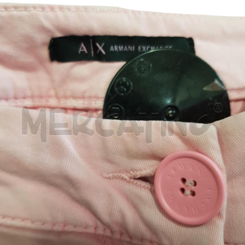 PANTALONE D ARMANI EXCHANGE ROSA RTINTO IN CAPO | Mercatino dell'Usato Civitavecchia 4