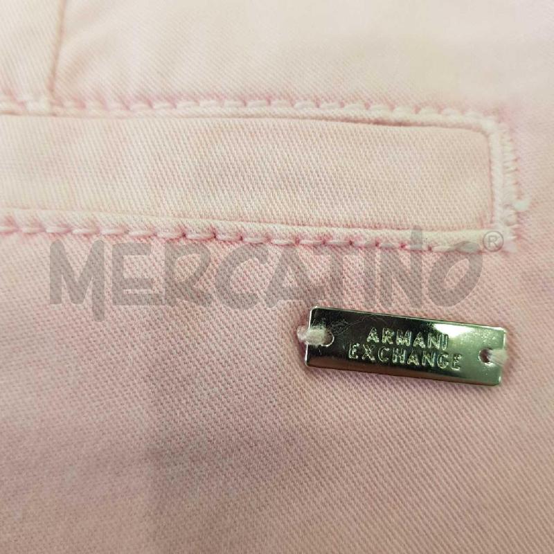PANTALONE D ARMANI EXCHANGE ROSA RTINTO IN CAPO | Mercatino dell'Usato Civitavecchia 5