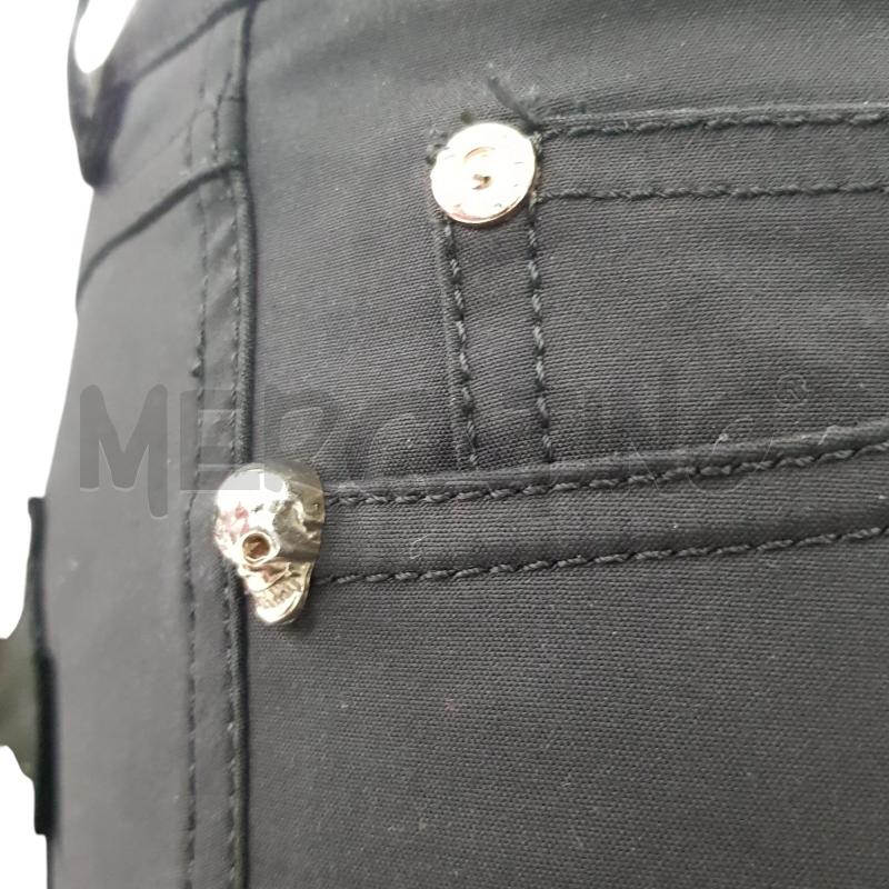 PANTALONE D CELYN B NERO APPLIXAZIONE TESCHIO | Mercatino dell'Usato Civitavecchia 3