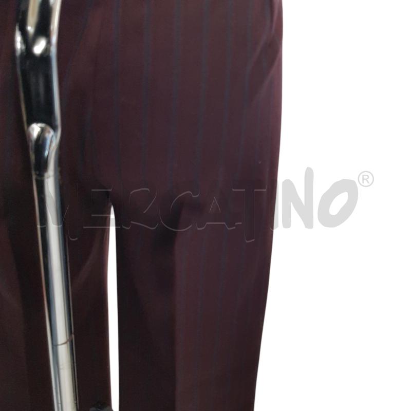 PANTALONE D DOLCE E GABBANA BORDEAUX GESSATO | Mercatino dell'Usato Civitavecchia 3