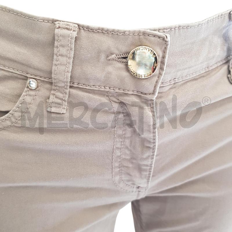 PANTALONE D ELISABETTA FRANCHI TORTORA COTONE | Mercatino dell'Usato Civitavecchia 2