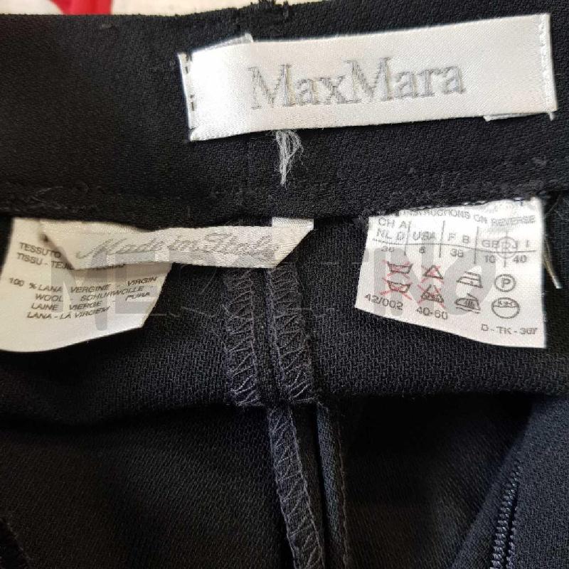 PANTALONE D MAXMARA NERO LANA PENCHES | Mercatino dell'Usato Civitavecchia 4