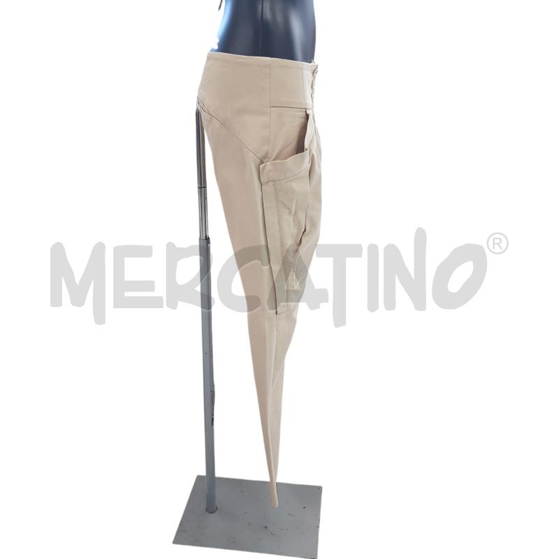 PANTALONE D PINKO BEIGE CAVALLERIZZO CINT 3 BOTT | Mercatino dell'Usato Civitavecchia 2