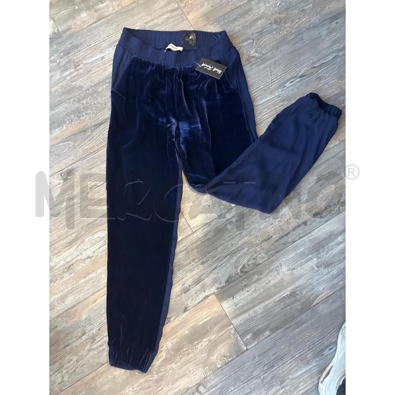 PANTALONE D PINKO BLU DAVANTI VELLUTO NDIETRO TESSUTO | Mercatino dell'Usato Civitavecchia 2