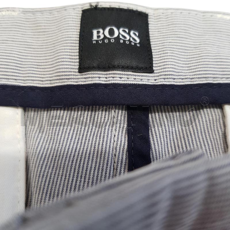 PANTALONE U HUGO BOSS BIA GESSATI BLU | Mercatino dell'Usato Civitavecchia 3