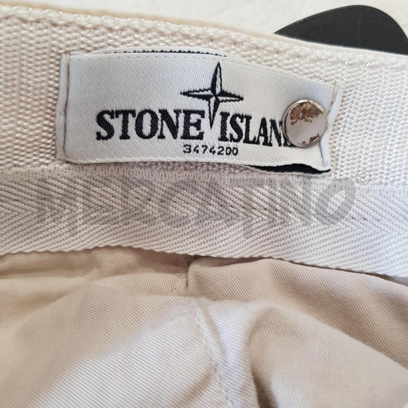 PANTALONE U STONE ISLAND CHINOS PANNA  | Mercatino dell'Usato Civitavecchia 4