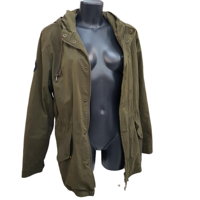 PARKA D PEPE JEANS VERDE SCURO CAPPUCCIO | Mercatino dell'Usato  Civitavecchia