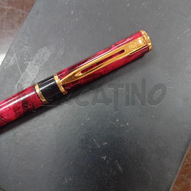 PENNA STILOGRAFICA WATERMAN  0 F ROSSO TIPO RADICA | Mercatino dell'Usato Civitavecchia 3