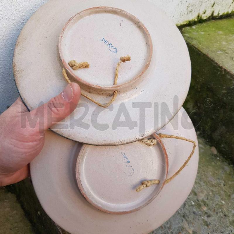PIATTI PZ. 2 DERUTA RITRATTI NOBILIARI DIAMETRO 22 | Mercatino dell'Usato Civitavecchia 4