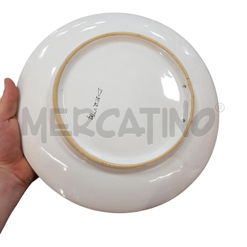 PIATTO DECORATIVO DERUTA UVA FRUTTA CM 32 | Mercatino dell'Usato Civitavecchia 2