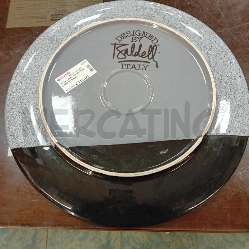 PIATTO DECORATIVO DESIGNED BY BALDELLI DIAMETRO 46CM | Mercatino dell'Usato Civitavecchia 2