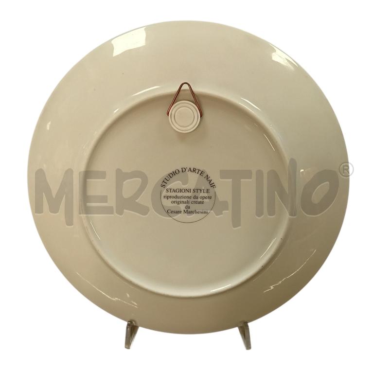PIATTO DECORO CESARE MARCHESINI DIAM.27CM | Mercatino dell'Usato Civitavecchia 2
