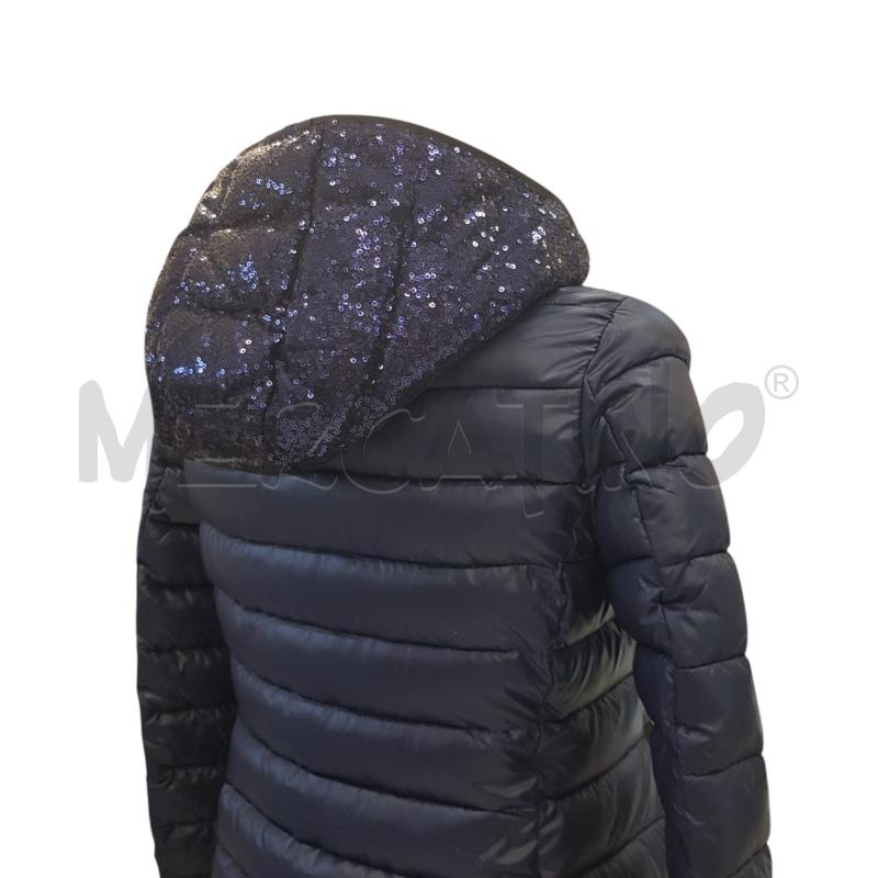 PIUMINO D MANGANO BLU CAPPUCCIO PAILETTESS | Mercatino dell'Usato Civitavecchia 2