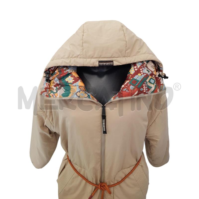 PIUMINO D NAPAPIJRI BEIGE INTERNO FANTASIA | Mercatino dell'Usato Civitavecchia 3