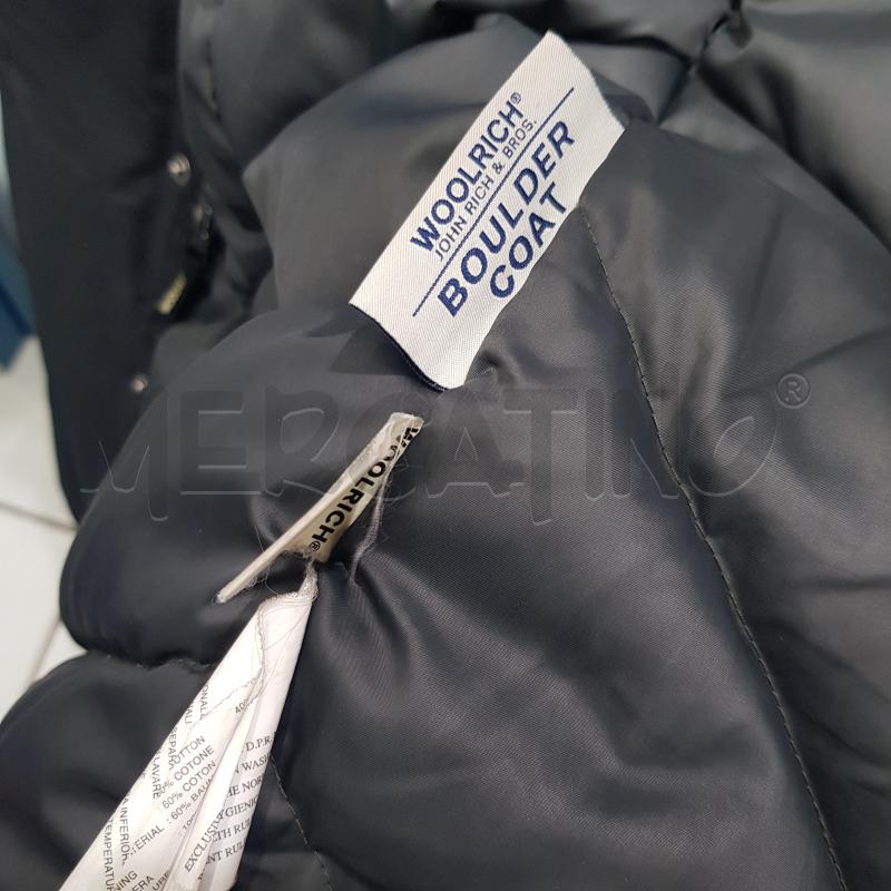 PIUMINO D WOOLRICH NYLON NERO LUNGO CAPP PELO | Mercatino dell'Usato Civitavecchia 5