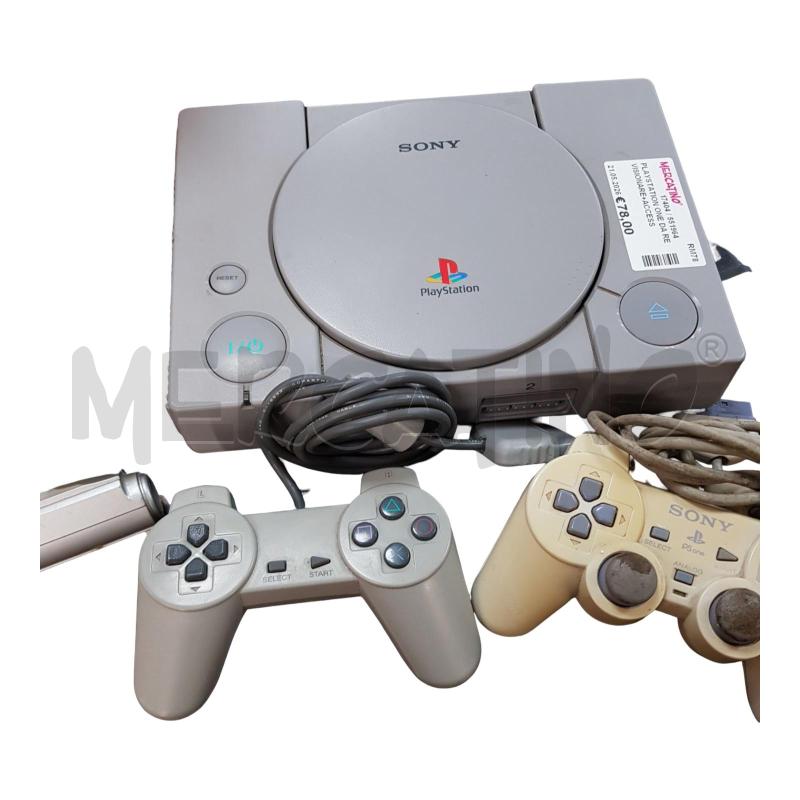 PLAYSTATION ONE DA REVISIONARE+ACCESSORI  | Mercatino dell'Usato Civitavecchia 1