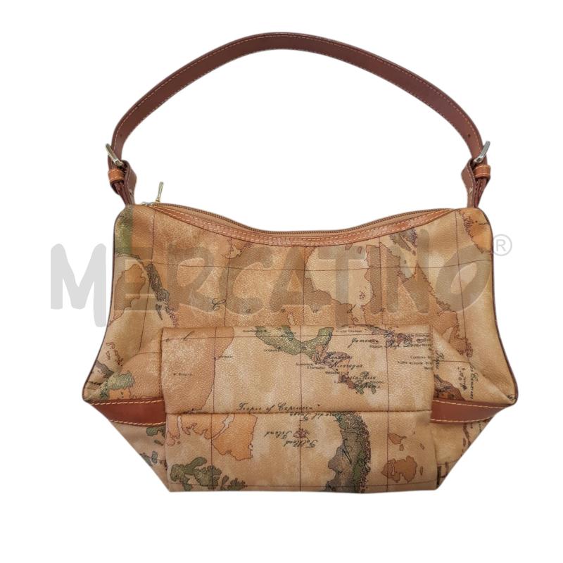 POCHETTE 1CLASSE ALVIERO MARTINI ALLOVER MARRONE | Mercatino dell'Usato Civitavecchia 2
