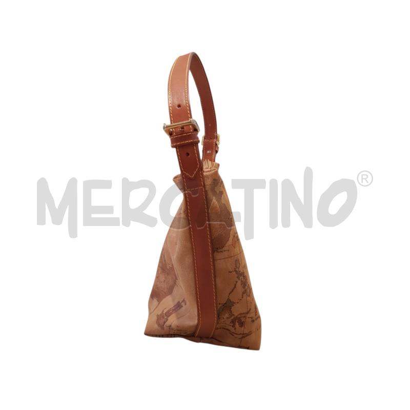 POCHETTE 1CLASSE ALVIERO MARTINI ALLOVER MARRONE | Mercatino dell'Usato Civitavecchia 4