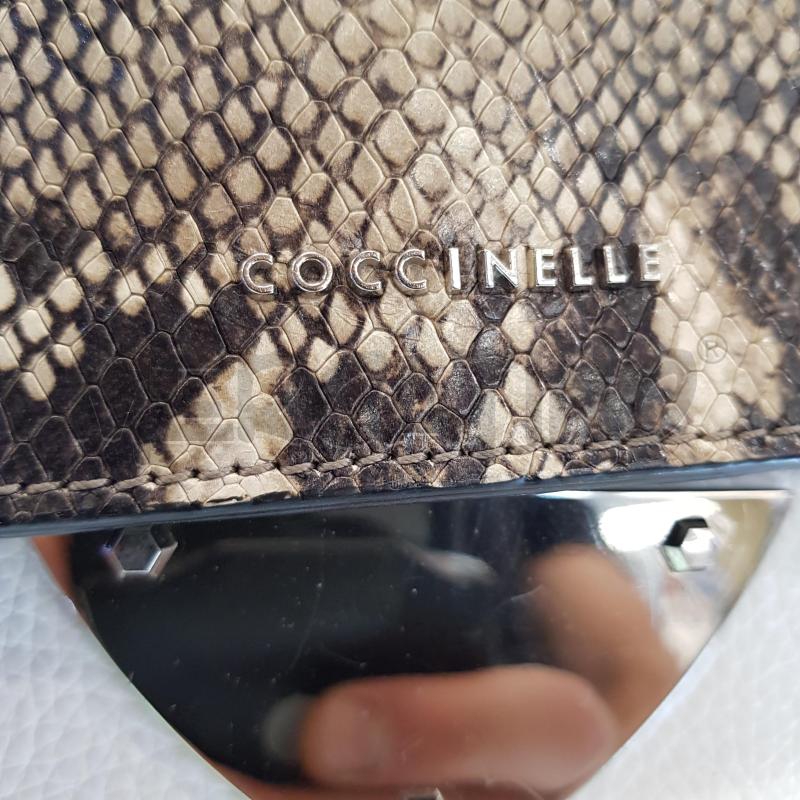 POCHETTE COCCINELLE GIALLO BIA PATTA RETTILE | Mercatino dell'Usato Civitavecchia 4