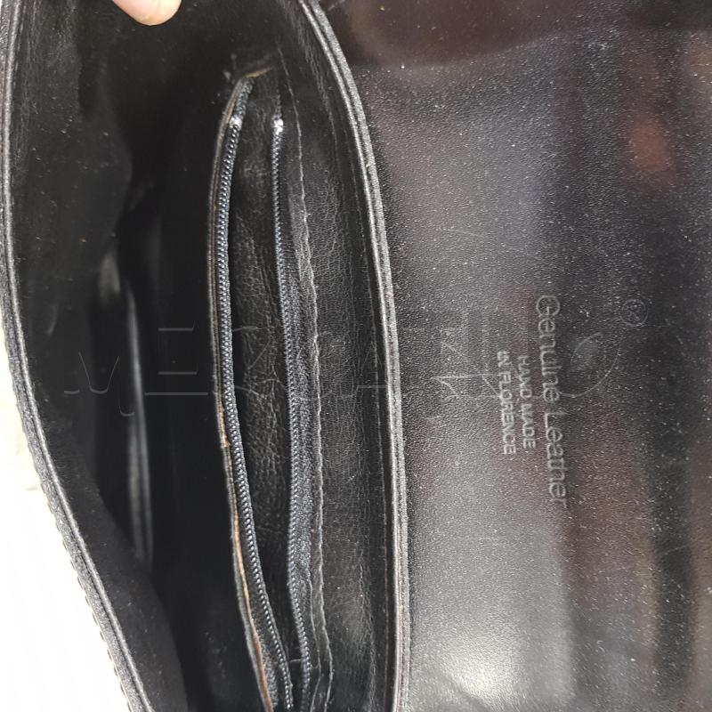 POCHETTE COSIMO FIRENZE CUOIO NERO DETT MARR | Mercatino dell'Usato Civitavecchia 5