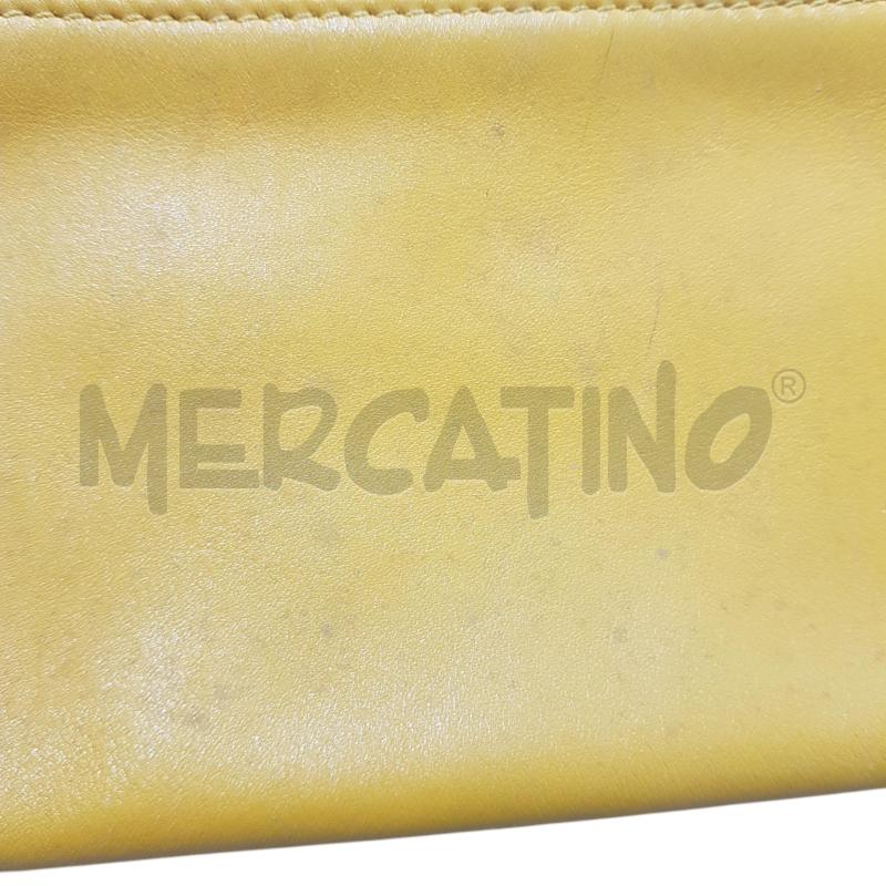 POCHETTE FENDISSIME TRIPLA ZIP GIALLA ARANCIO CON DIFETO | Mercatino dell'Usato Civitavecchia 3