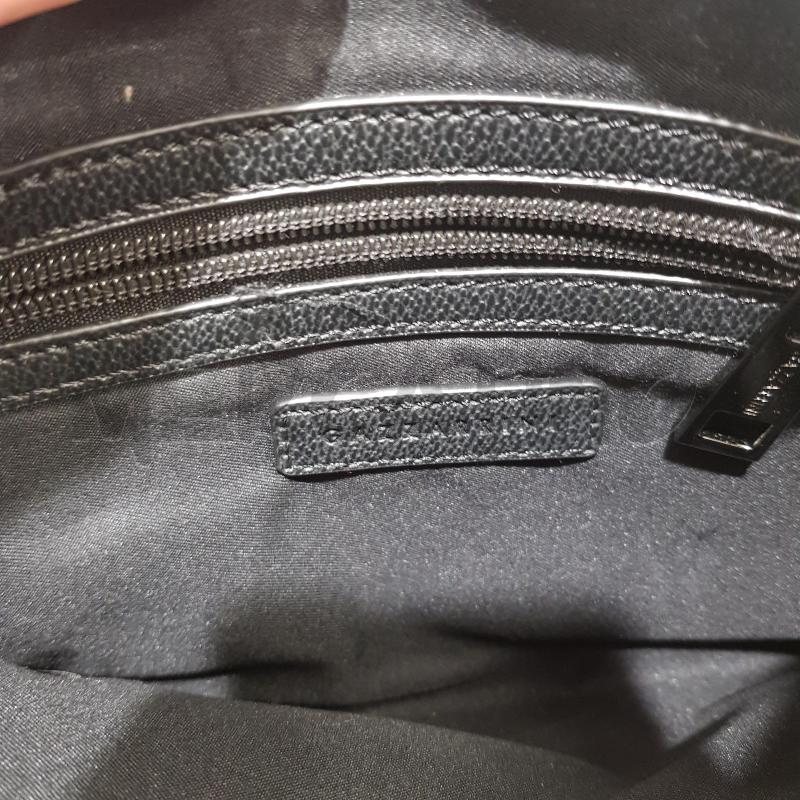 POCHETTE GAZZARINI BUSTA NERA LOGO METAL | Mercatino dell'Usato Civitavecchia 5