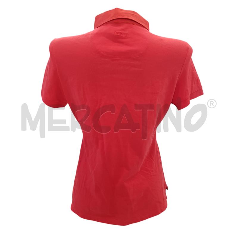 POLO D BARBOUR ROSSA  | Mercatino dell'Usato Civitavecchia 3