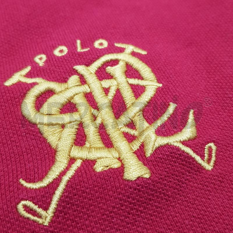 POLO URALPH LAUREN PIQUET REOSSO RICAMO GIALLO | Mercatino dell'Usato Civitavecchia 3