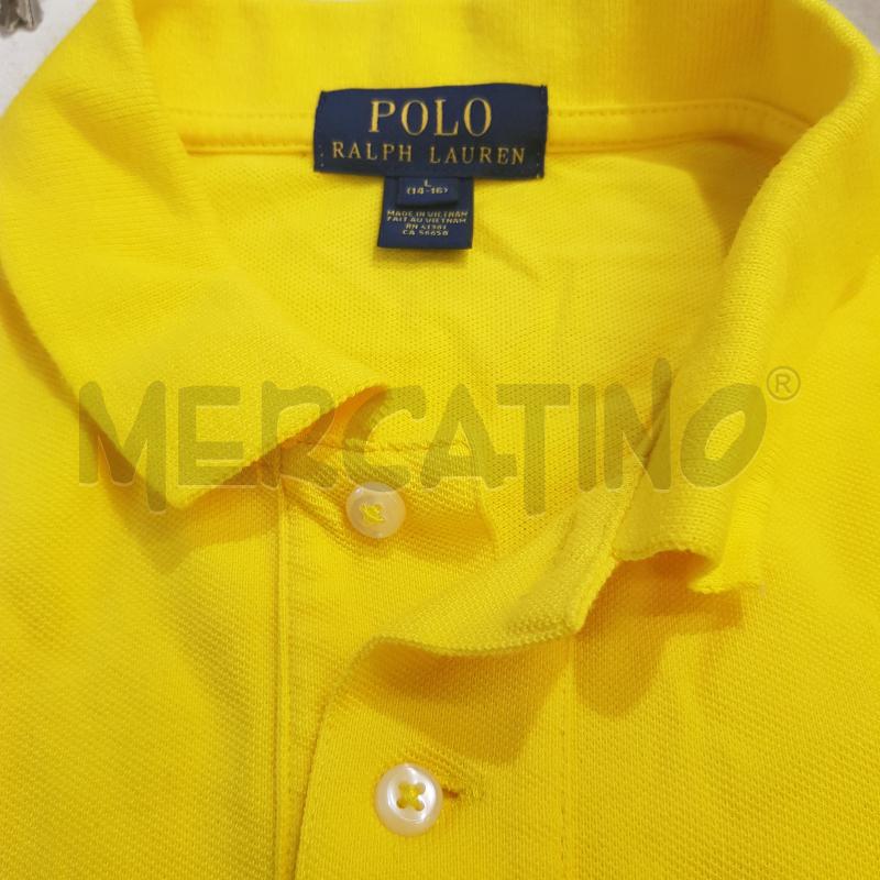 POLO U RALPH LAUREN GIALLA  | Mercatino dell'Usato Civitavecchia 3