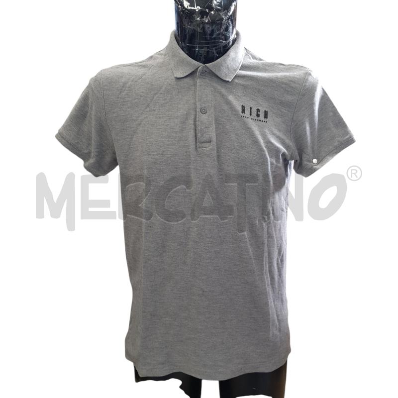 POLO U RICHMOND PIQUET GRIGIO MEL TESCHIO3D | Mercatino dell'Usato Civitavecchia 1