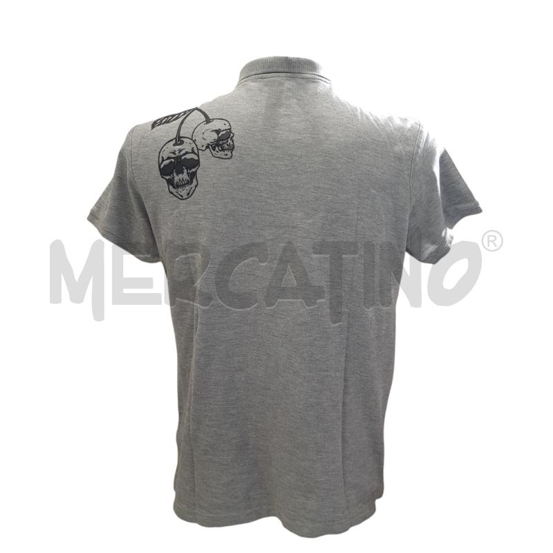 POLO U RICHMOND PIQUET GRIGIO MEL TESCHIO3D | Mercatino dell'Usato Civitavecchia 3