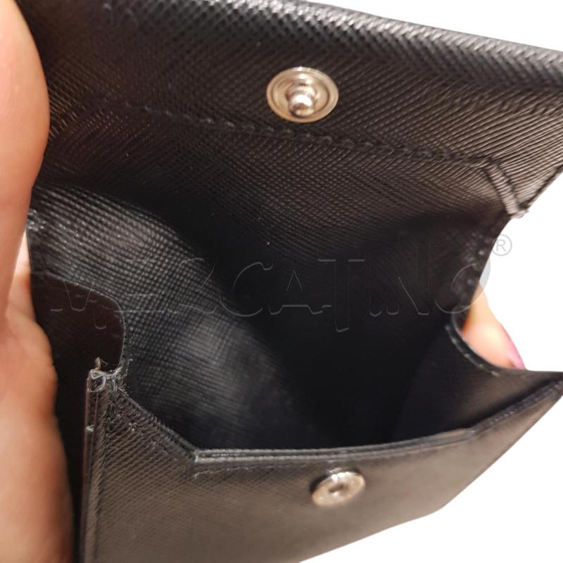 PORTASPICCI PRADA SAFFIANO NERO CON CERTIFICATO  | Mercatino dell'Usato Civitavecchia 4