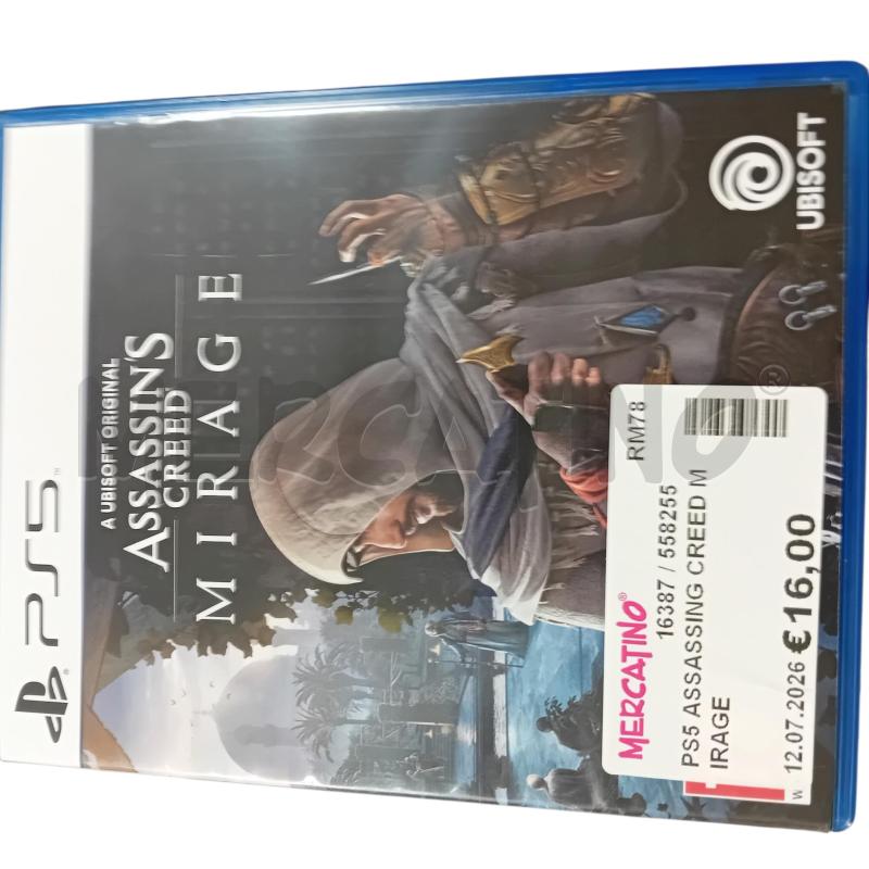 PS5 ASSASSING CREED MIRAGE | Mercatino dell'Usato Civitavecchia 1