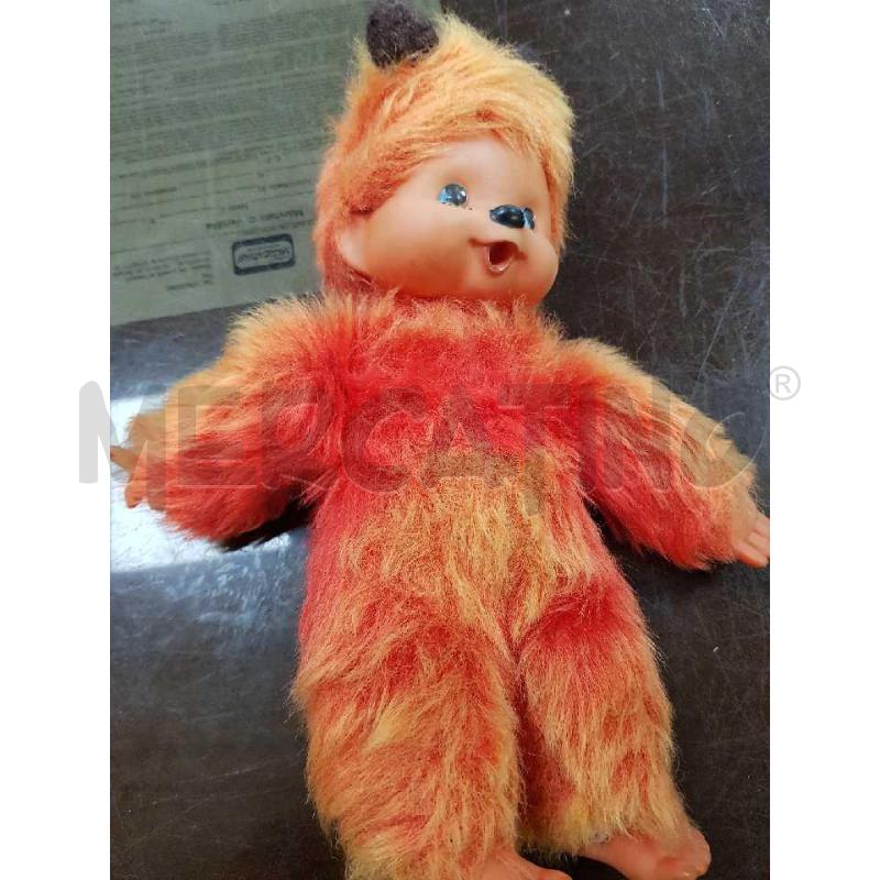 PUPAZZETTO MONCHICHI ROSSO  | Mercatino dell'Usato Civitavecchia 3
