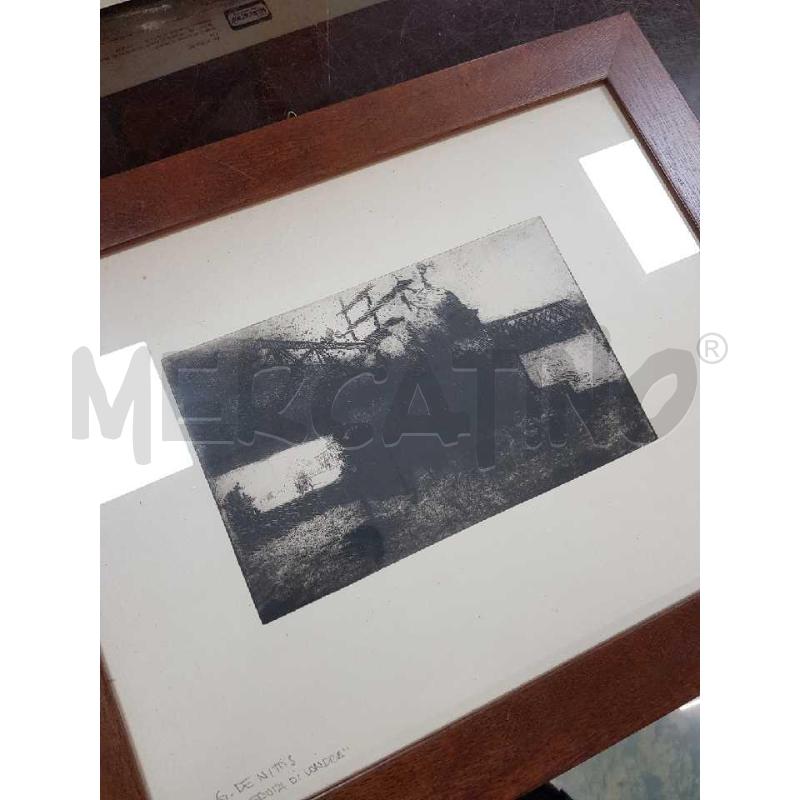 QUADRO 36X45 G.DENITTIS RAFFIG. VEDUTA DI LONDRA | Mercatino dell'Usato Civitavecchia 3