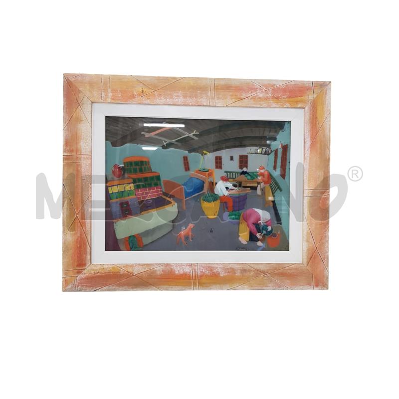 QUADRO 45X62 NAIF J.PETROVIC | Mercatino dell'Usato Civitavecchia 1