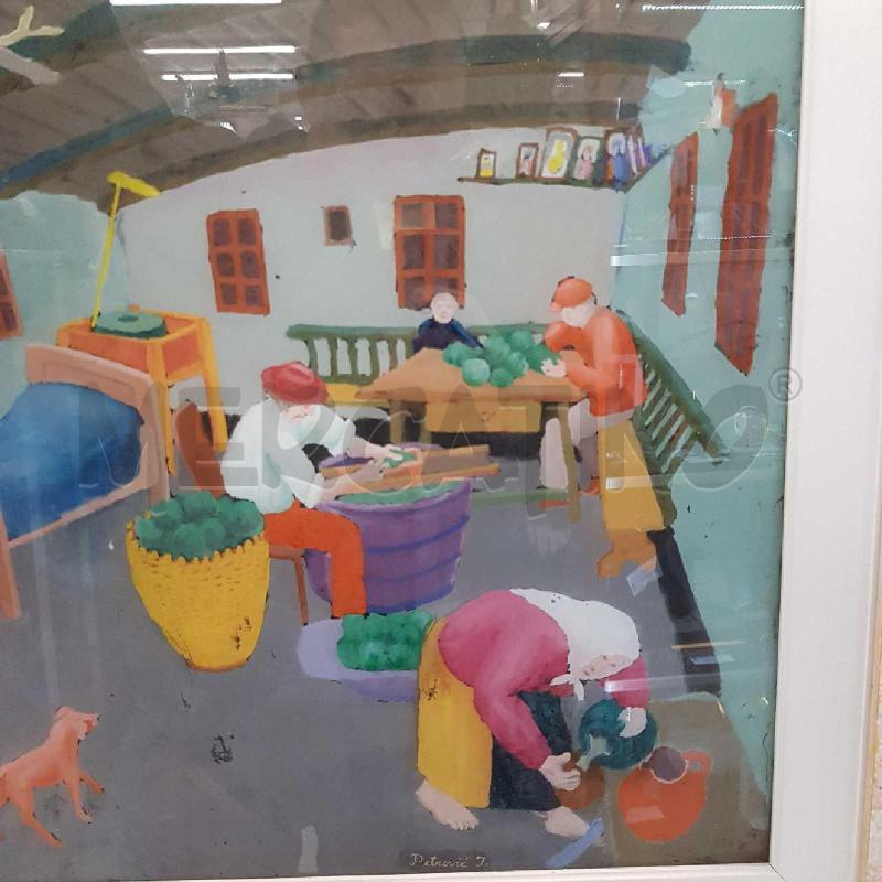 QUADRO 45X62 NAIF J.PETROVIC | Mercatino dell'Usato Civitavecchia 3